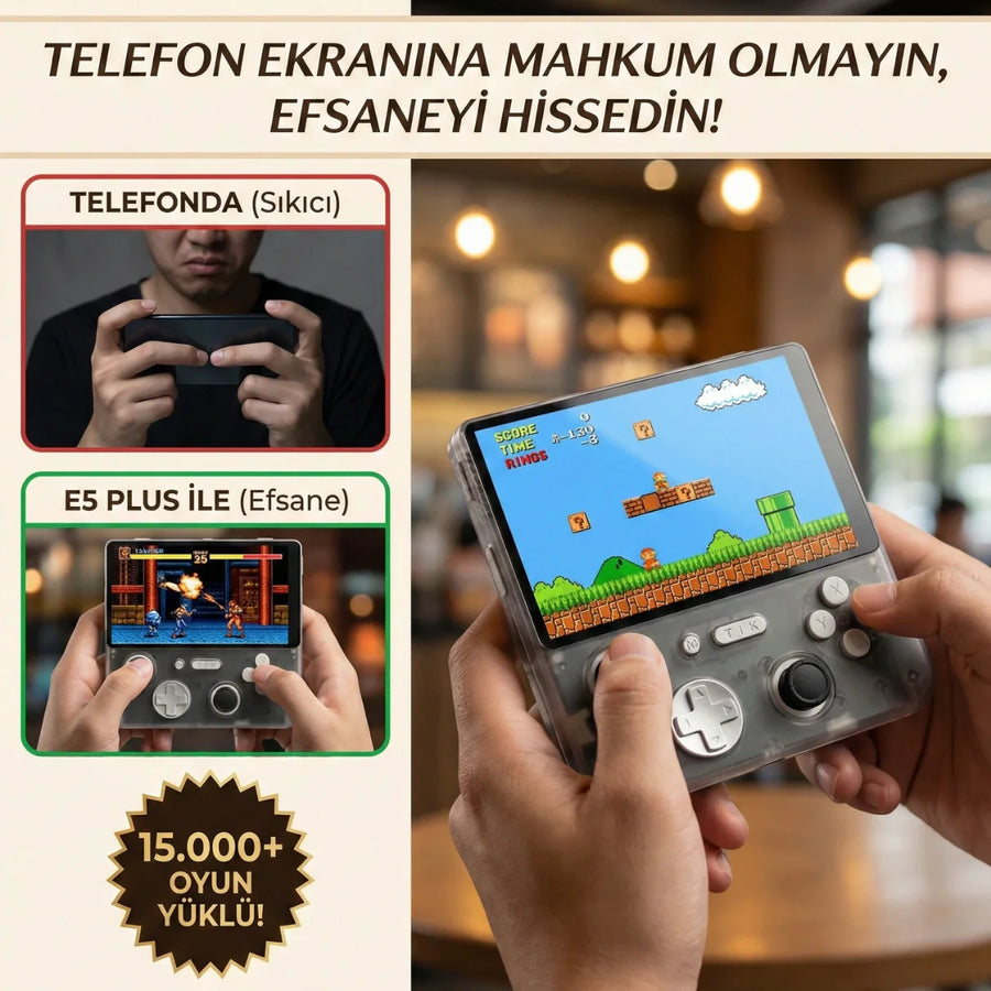 2026 Özel Versiyon E5 PLus Hibrit Konsol