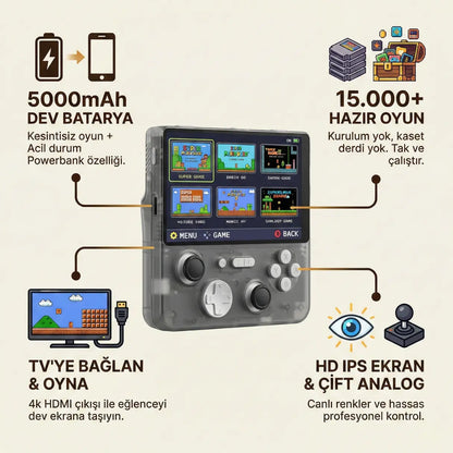 2026 Özel Versiyon E5 PLus Hibrit Konsol