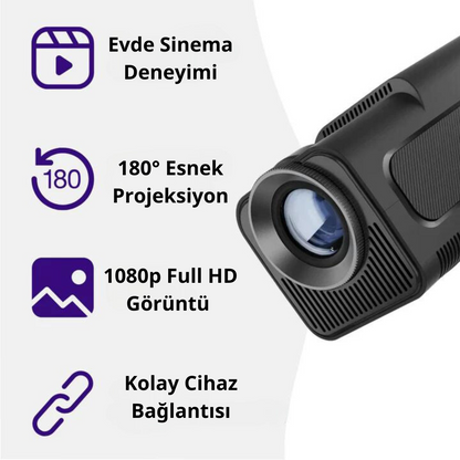 4K Ev Sineması Projektörü - Aşk Anahtarım