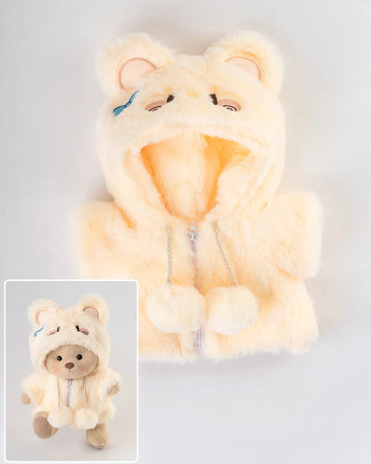 Osito de Peluche & Conejo Amarillo Esponjoso — 30 cm