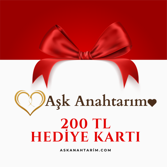 Aşk Anahtarım 200 TL Hediye Kartı